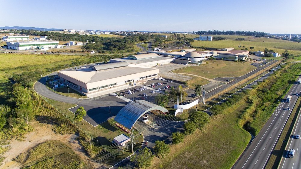 Vista aérea do Parque de Inovação Tecnológica São José dos Campos